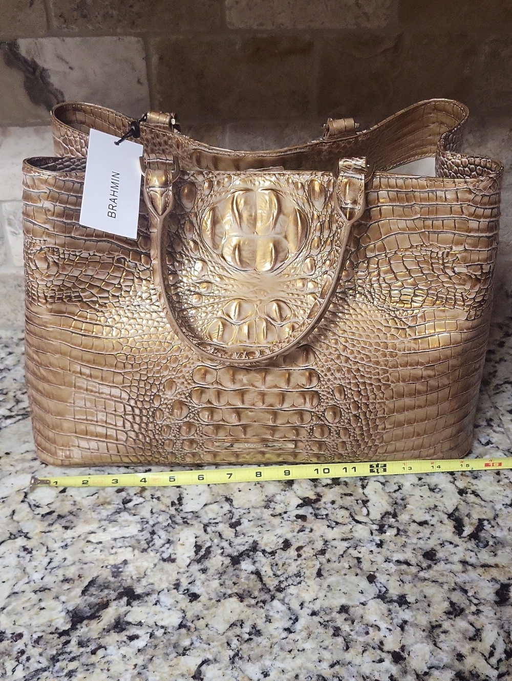 BRAHMIN Denise Satchel - Picture 3 of 13
